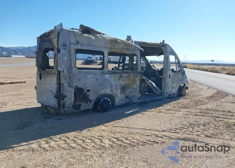 2023 Ram Promaster 3500 Window Van High Roof 159 Wb Ext из США, поврежденный, VIN 3C6MRVUG5PE533224